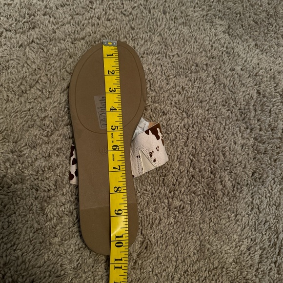 Cow print Sandals- Pierre Dumas - Picture 7 of 7